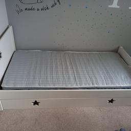for sale single star bed with mattress which is like new like the one at argos