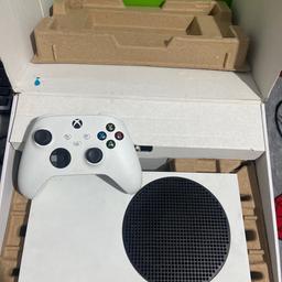 Hardly used and not wanted anymore 
Comes with 
White Xbox Series S - comes with original box 
White Xbox controller - slight stick drift on right analog 
Keyboard - comes with original box
Mouse
Mouse mat 
Sold as bundle only but open to offers
Collection only from b44