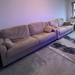 MUST GO THIS WEEKEND!

Two sofas for sale from IKEA, a three seater and a two seater. both have been used and have a few marks but easily cleanable. IKEA still selling the covers if you want to change or want new.

£300 for both O.N.O

VINLIDEN
2-seat sofa
original cost £329.00

Hakebo beige
Article no: 493.046.08

VINLIDEN
3-seat sofa
original cost £379.00

Hakebo beige
Article no: 893.046.49
