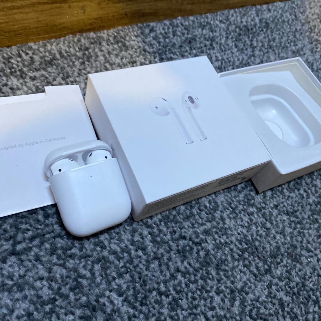 Apple AirPods generation 2s in brand new condition.