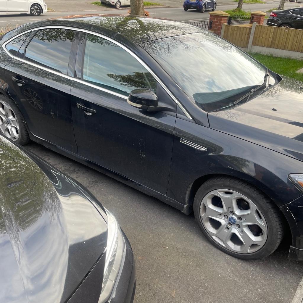 Ford Mondeo 2.2 titanium x sport 80k fully loaded black edition xenon lights, heated & cooling seats etc hpi clear body work all scratched and some dints was vandalised but in daily use great runner solid car open to offers silly ones will be ignored thanks. For more pics or videos just ask