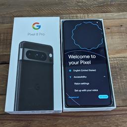 Selling here my Google Pixel 8 Pro Obsidian, 128 GB
In very good condition, it always had a case and a tempered glass screen protector on.
Comes with a Mag case and all the accessories as seen on pictures.
Any questions, feel free to ask.