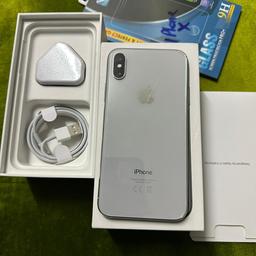 Apple iPhone X, 64 GB, unlocked, SIM-free, in excellent used condition.
No repairs have been made, and it is in perfect working order.
You will not be disappointed.
Collection is welcome.
Thank you for your interest.