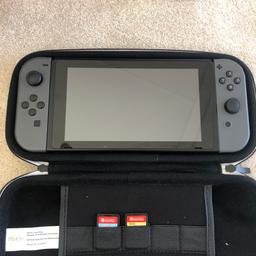 Selling because of lack of use comes with 

Switch 

Switch case 

Switch hub 

Switch charger 

Switch case 

Donkey Kong freeze 

Mario bros u deluxe

( basically everything in photo )

In very good condition Please feel free to message