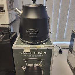 Rangemaster RMCLDK201BK Black Cordless Electric 1.7L 3kW Classic Kettle with Quick & Quiet Boil, £40

BOLTON HOME APPLIANCES 

4Wadsworth Industrial Park, Bridgeman Street 
104 High St, Bolton BL3 6SR
Unit 3                         
next to shining star nursery and front of cater choice 
07887421883
We open Monday to Saturday 9 till 6
Sunday 10 till 2