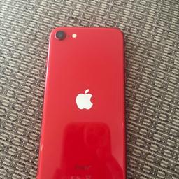 iPhone SE 2020 2nd generation red 
No cracks or marks 
Comes with box 
Fully working order 
Unlocked 
Selling as I’ve now upgraded to a different phone