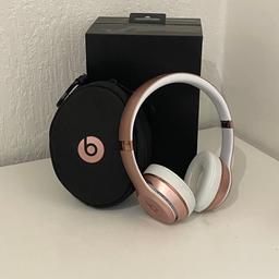beats headphones solo 3 wireless 
Rose gold 
original box, charger and case 
all immaculate 
can deliver local 
cost £200
bargain £60