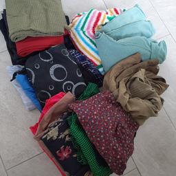Bundle Ladies clothing. Varies from 16 - 22 but mostly 18. More boho than high street and prob suit more mature taller ladies. comfort clothing as loose fitting.