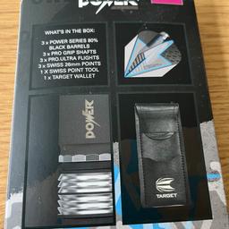 23gram Phil Taylor darts Swiss changeable points tried for an hour not suitable
£36 posted boxed as new