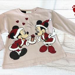 Zara Disney süßes Weihnachts La Shirt
Mickey & Minnie
Größe 80

Verkauf erfolgt ohne weitere Dekoration
Interne Nummer RS380✔
Box Platz 10