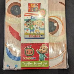 Brand News Coco melon 
duvet set for toddler