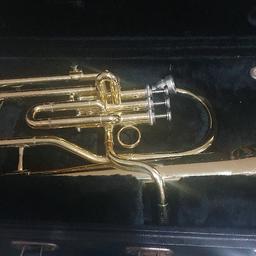 Jupiter Tenor Horn Eb (JA-456) - A few Dints but does not effect when playing also comes with teo mouthpieces..perfect for someone starting out!!! Collection only