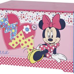 Brand new boxed.

Reasonable Offers only.

Tidy up time will be part of play time with this fabulous Disney Minnie Mouse toy storage, ideal for kids' bedrooms and play room
Tidy up in minutes - the open top storage solution for kids features their favourite Disney Minnie Mouse character
Ideal for storing clothes and toys - it's a great free standing storage box for your child’s room
Sturdy, free standing, high-grade MDF storage, the Disney Minnie Mouse toy box is built to last.
Assembled size (h)40, (w)60, (d)40cm

Collection from B20 Perry Barr Area