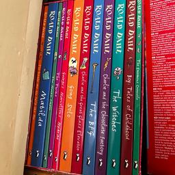 Roald dahl bookset. Only been looked at once. S63 area
