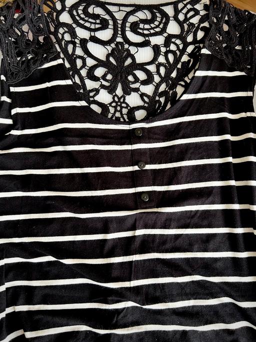 Buy & Sell North West London Harlesden - North West London - Photos for M&S , Per Una Striped Maxi Dress Lace Back