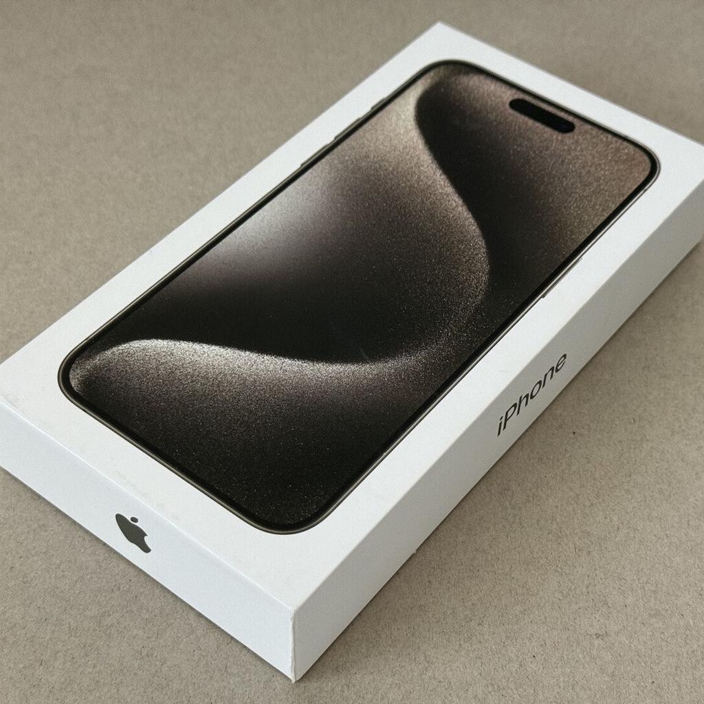 iPhone 15 Pro Max 256GB Natural Titanium. Brand new in box, sealed. No receipt. I got another one as a gift so don’t need this anymore. Immediate bank transfer on collection only.