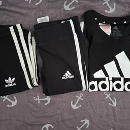 Girls adidas set all used in very good condition like new size 7-8 yrs  from pet home free and smoke free