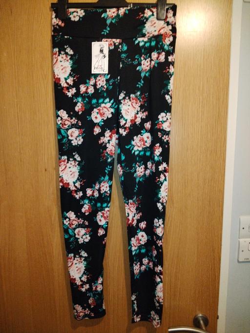 Buy & Sell West Yorkshire Leeds - Photos for floral design yoga /pants size 10/12