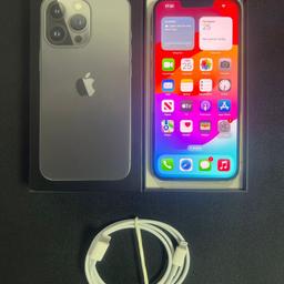 IPHONE 13 PRO / 128GB Good condition - 100% Working

Charge Lead £5 extra

Unlocked to any sim ✔️
No Offers-Cheapest Price On Facebook ✔️
ICloud removed, Ready for new user✔️
Everything works, No issues. ✔️
Comes with iPhone & brand new cable ✔️
Can be checked before buying ✔️
Collection from Greater Manchester, Bury 📍