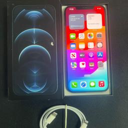 IPHONE 12 PRO MAX / 128GB - Good condition - 100% Working

Charge Lead £5 extra

Unlocked to any sim ✔️
No Offers-Cheapest Price On Facebook ✔️
ICloud removed, Ready for new user✔️
Everything works, No issues. ✔️
Comes with iPhone & brand new cable ✔️
Can be checked before buying ✔️
Collection from Greater Manchester, Bury 📍
