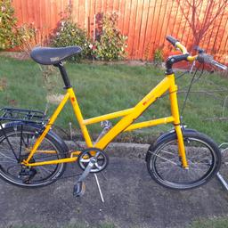 LADIES WOMEN MENS ADULTS FAHRRAD MANUFAKTUR 20 INCH WHEELS 6 SPEED BIKE BICYCLE
BIKE IS READY TO RIDE ONLY COLLECTION
FEEL FREE TO ASK ANY QUESTIONS OR OFFERS
ITEM IS LOCATED PINKWELL LANE UB3 1PJ