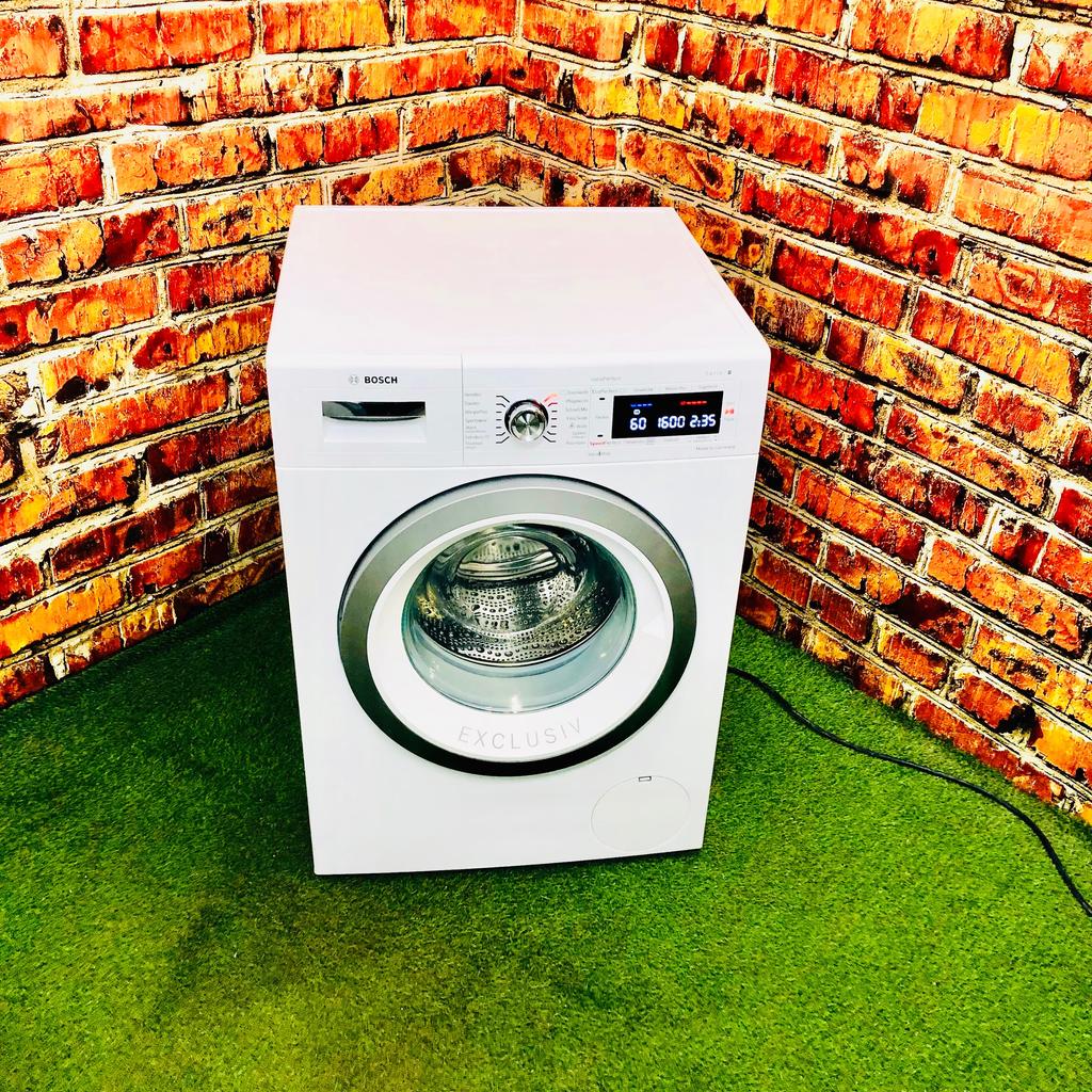 Willkommen bei Waschmaschine Nürnberg!

Entdecken Sie die Effizienz und Leistung unserer hochwertigen Waschmaschinen von Bosch Serie 8. Vertrauen Sie auf Qualität und Zuverlässigkeit für die perfekte Pflege Ihrer Wäsche.

⭐ Produktinformationen:
- Modell: WAW32590
- Geprüft und gereinigt, voll funktionsfähig.
- 1 Jahr Gewährleistung.

‼️Gerätemaße (H x B x T): 84,8 cm x 59,8 cm x 59 cm 
ℹ️ Mehr Infos auf unserer Website: 
☎️Telefon: 01632563493

✈️ Lieferung gegen Aufpreis möglich.
⚒ Anschluss: 10 Euro.
♻️ Altgerätemitnahme: Kostenlos.

ℹ︎**Beschreibung:**
* Energieeffizienz A+++ -30%: wäscht 30 % sparsamer als der Grenzwert der besten Effizienzklasse.
* max. Schleuderdrehzahl: 1600 U/Min.**
* max. Restfeuchte: 44 %
* Nennkapazität: 9 Kilogramm
* Schallleistung Waschen dB(A) re 1 pW : 47
* Schallleistung Schleudern dB(A) re 1 pW : 73