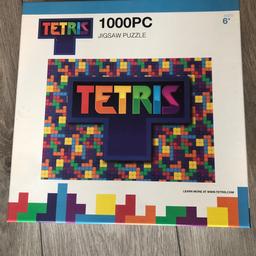 1000 pc Tetris jigsaw 
Complete no missing pieces