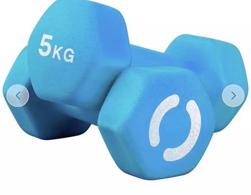 Buy & Sell Hertfordshire North Hertfordshire - Photos for Opti Neoprene Dumbbell Set - 2 x 5kg