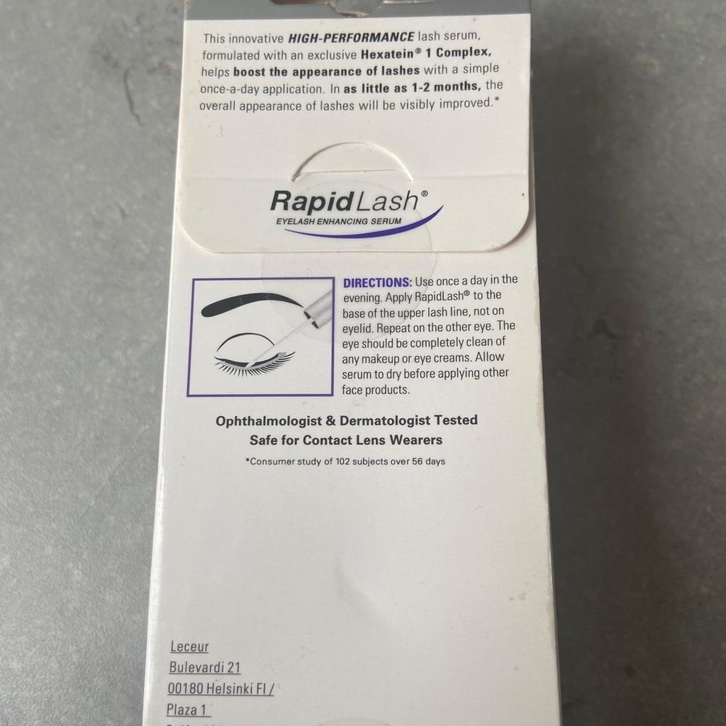 Eyelash enhancing serum
Minimum order packs of 12
@ £5 each