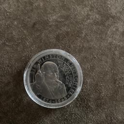 Gibraltar 2020 half crown Winston Churchill. Coin is in collectors condition.