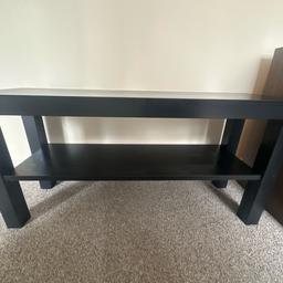 Black Ikea show storage with some scratches. Still in okay to good condition. No longer needed prompts sale. 

45cm height, 90cm width and 26cm deep

Offers welcome and delivery option for small fee on top of sale price.