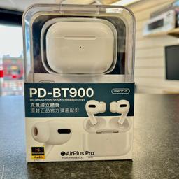 PRODA PD-BT900 Bluetooth Wireless Airplus Pro Earphone /Headphones

Brand : Proda

Model No : PD-BT900

Wireless Version : V5.0

Transmission Distance : 10m

Freaquency Response : 50Hz-20KHz

Headset Battery Capacity : 40mA

Charging Box Battery Capacity : 230mah

Compatible with Laptops, Tablets and Smart Phones including iphone, Samsung, Sony, Huawei, Oppo, Alcatel and all leading brands

PAYMENT IN-STORE ONLY!

NO POSTAGE , COLLECTION ONLY!

Contact us:
PHONE LOUNGE
0208 - 527 3007

10:30 am to 6:30 pm (Monday - Friday)
11:00 am to 5:30 pm (Saturday)

8 Broadway Parade The Broadway,
Highams Park ,
London, E4 9LG
