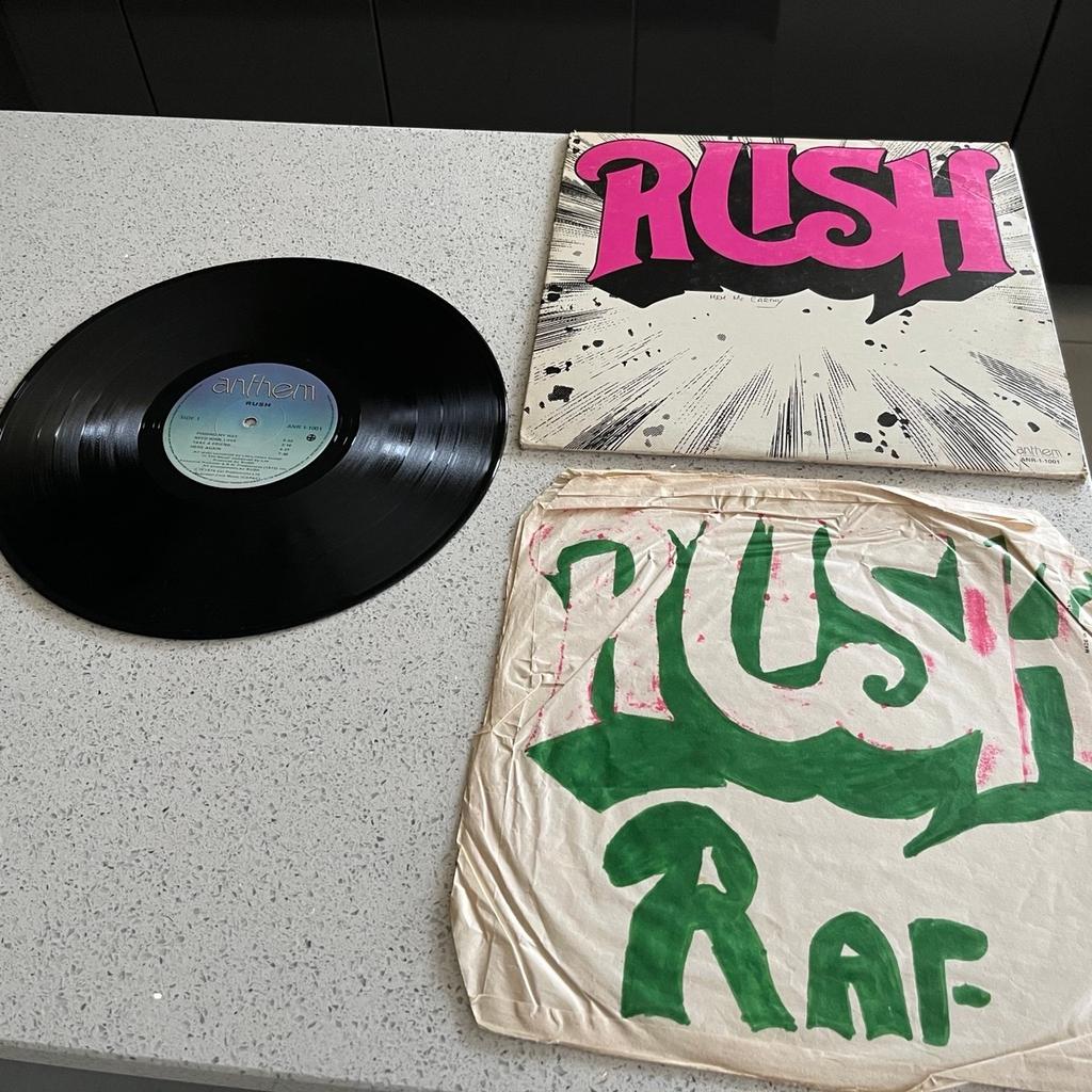 Rush anthem Lp vinyl album 1977
Plays great both sides
Buyer collects or can be posted
Side a great
Side b a little crackly & pops