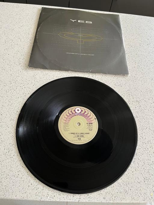 Buy & Sell Wiltshire Swindon - Photos for Yes owner of a lonely heart 12 inch vinyl