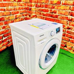 Willkommen bei Waschmaschine Nürnberg!

Entdecken Sie die Effizienz und Leistung unserer hochwertigen Waschmaschinen von Samsung. Vertrauen Sie auf Qualität und Zuverlässigkeit für die perfekte Pflege Ihrer Wäsche.

⭐ Produktinformationen:
- Modell: WF70F5E5P4W
- Geprüft und gereinigt, voll funktionsfähig.
- 1 Jahr Gewährleistung.

‼️Gerätemaße (H x B x T): 85 oder x 60 x 55 cm 
ℹ️ Mehr Infos auf unserer Website: http://waschmaschine-nurnberg.de
☎️Telefon: 01632563493

✈️ Lieferung gegen Aufpreis möglich.
⚒ Anschluss: 10 Euro.
♻️ Altgerätemitnahme: Kostenlos.

ℹ︎**Beschreibung:**
* Nennkapazität: 1-7 Kilogramm
* Maximale Schleuderdrehzahl: 1400
* Energieeffizienzklasse: A+++ (-30%)
* Jährlicher Energieverbrauch (AE_c) (220 Standardwaschgängen): 122 kWh/Jahr
* SchaumAktiv-Technologie
* Digital Inverter Motor mit 10 Jahren Garantie
* ECO Trommelreinigung
* Smart Check
* Diamond Pflegetrommel