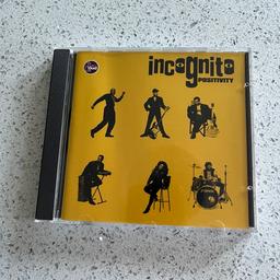 Incognito positivity Cd   
Plays great 
Like new 
Buyer collects or can be posted