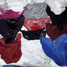 12 x knickers. Reasonable condition.