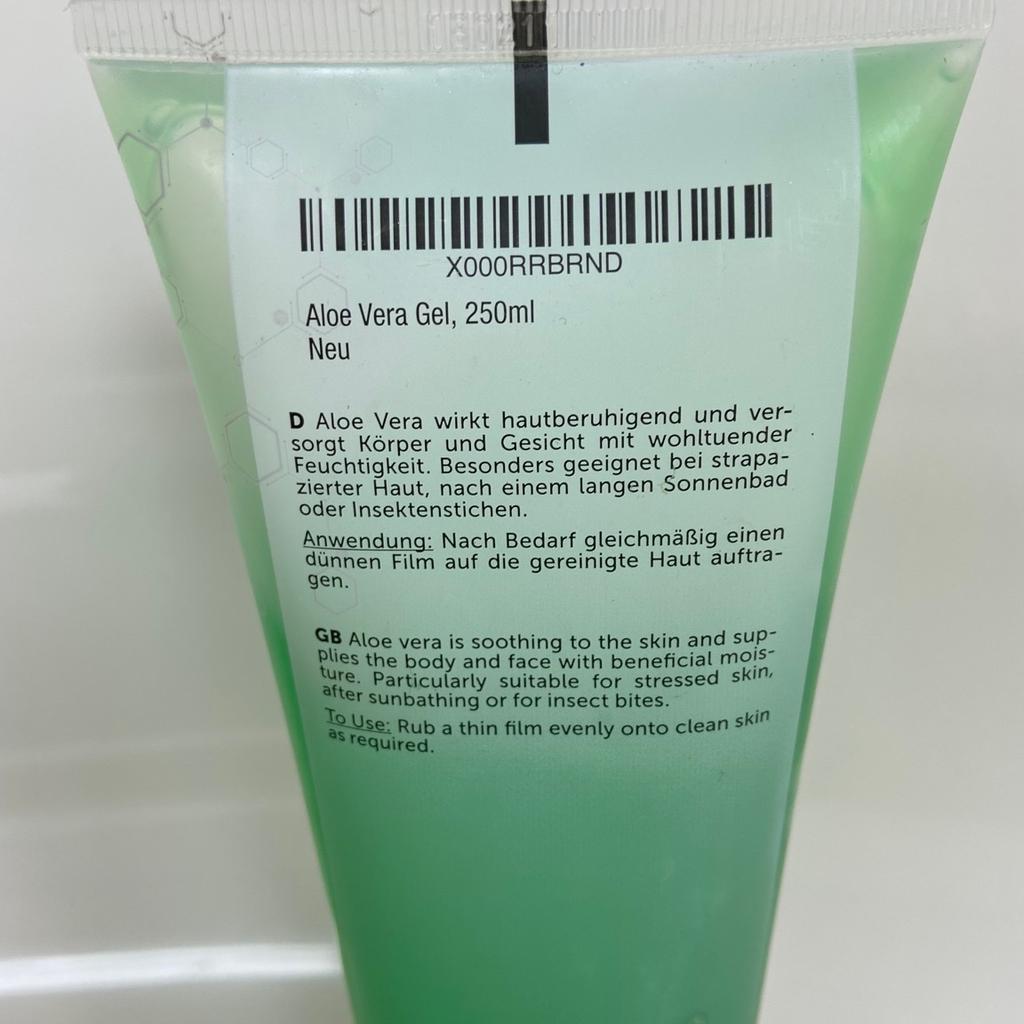 the soothing effect of aloe vera is soothing for the body and face. Aloe Vera is known to moisturise. Aloe vera also promotes the regeneration of the skin
20 available….
