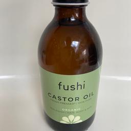 Fushi Organic Castor Oil 250ml 100% Pure Cold & Fresh-Pressed For Dry Skin & Hair Growth, Eyelashes & Eyebrows Hexane 
5 available