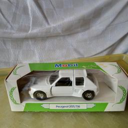 corgi Peugeot 205 t16 in box can post at cost or collection from sedgley Dudley