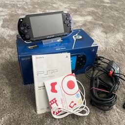PSP Original console - boxed and tested
Condition - used
Small crack on the frame of the console