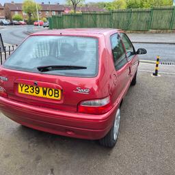 saxo 1200cc 1 owner from new 12 months mot 72000 miles clutch just replaced drives good ideal learner car or just past test