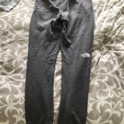 2 pairs of teenagers North Face joggers. Good condition.