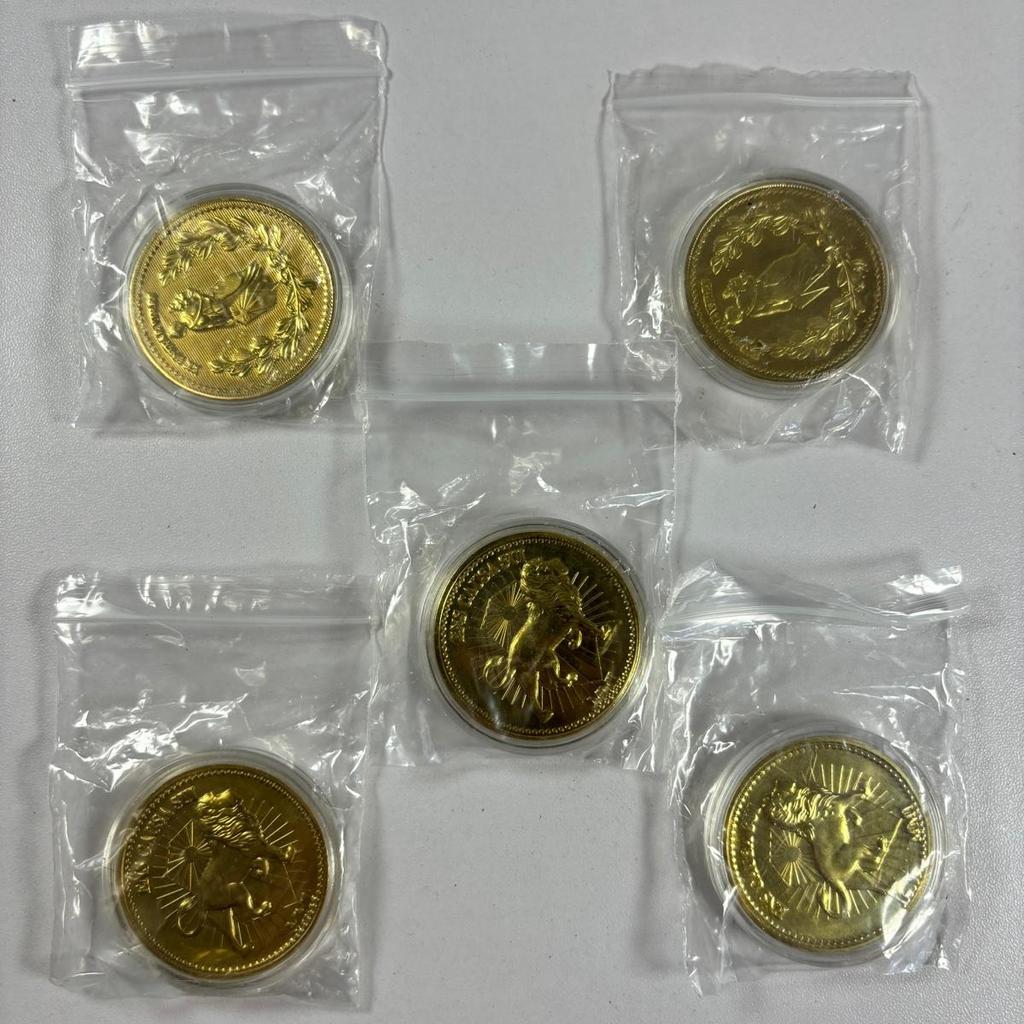 5 Münzen vom Film John Wick mit Schutzhülle
 je Münze 5€

auch einzeln zu verkaufen