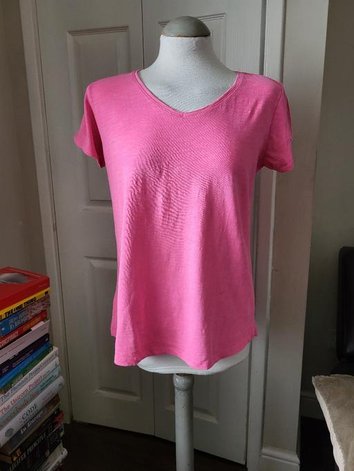 Buy & Sell West Midlands Sandwell - Photos for Tex Pink Cotton T Shirt Top Size L