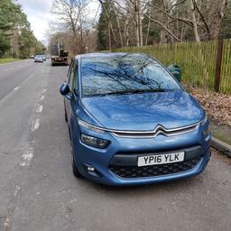 Citroen C4 Picasso 2016
1.6 automatic diesel, £0 Tax
Mot January 2025. 2 previous owners
mileage 73000 will go up as in use everyday
bad bits Cat S ,needs Passenger window regulator.
needs a little paint on bumper,needs brake pads.
New battery with 4years guarantee.
Drives well and economical ,Euro 6 , ULEZ compliant.
£4100 no offers .
07956291610