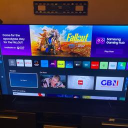 This is a basically new Samsung Qled 75inch smart tv has not been used much just want to sell as I’ve got a Nother one now and it’s a great tv just looking to sell it’s also very thin and light easy to move around.

I am open to trades as-well.