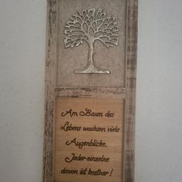 Altholzbild mit Baum des Lebens
H 46 cm B 20 cm
gerne auch Versand plus 5 Euro 
