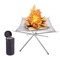 Portable Fire Pit Outdoor - New Upgrade Camping Fire Pit Foldable, Mesh Fire Pits Portable Fireplace for Camping, Outdoor, Patio, Backyard and Garden (15.7inch)


Material Stainless Steel
Brand AGIGU
Shape Square
Fuel type Charcoal
Assembly required Yes