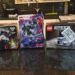 Monster Jam 42150
Fast&furious 76917
Spider-man 76276
New but boxes not in great condition. 
Collection from m41 Urmston 2mins from the Trafford Center.